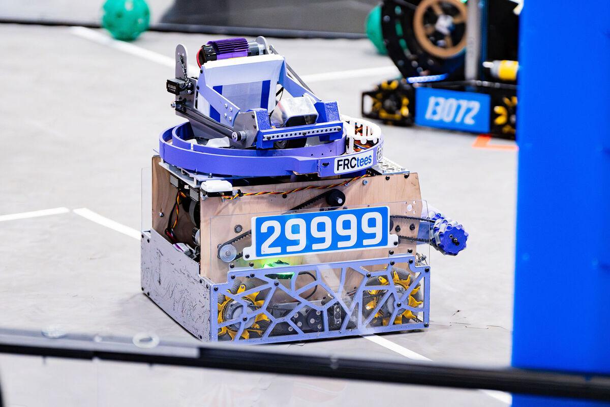 FIRST Tech Challenge robot 29999 on the field